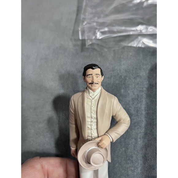 Hallmark Ornament Rhett Butler Gone with the Wind 1999 Brown Suit Hat Cane - Picture 1 of 6